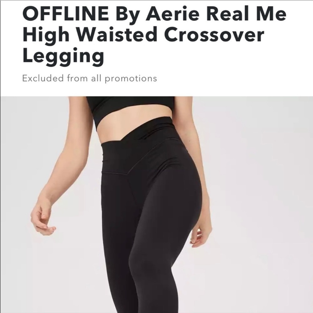 Aerie crossover leggings